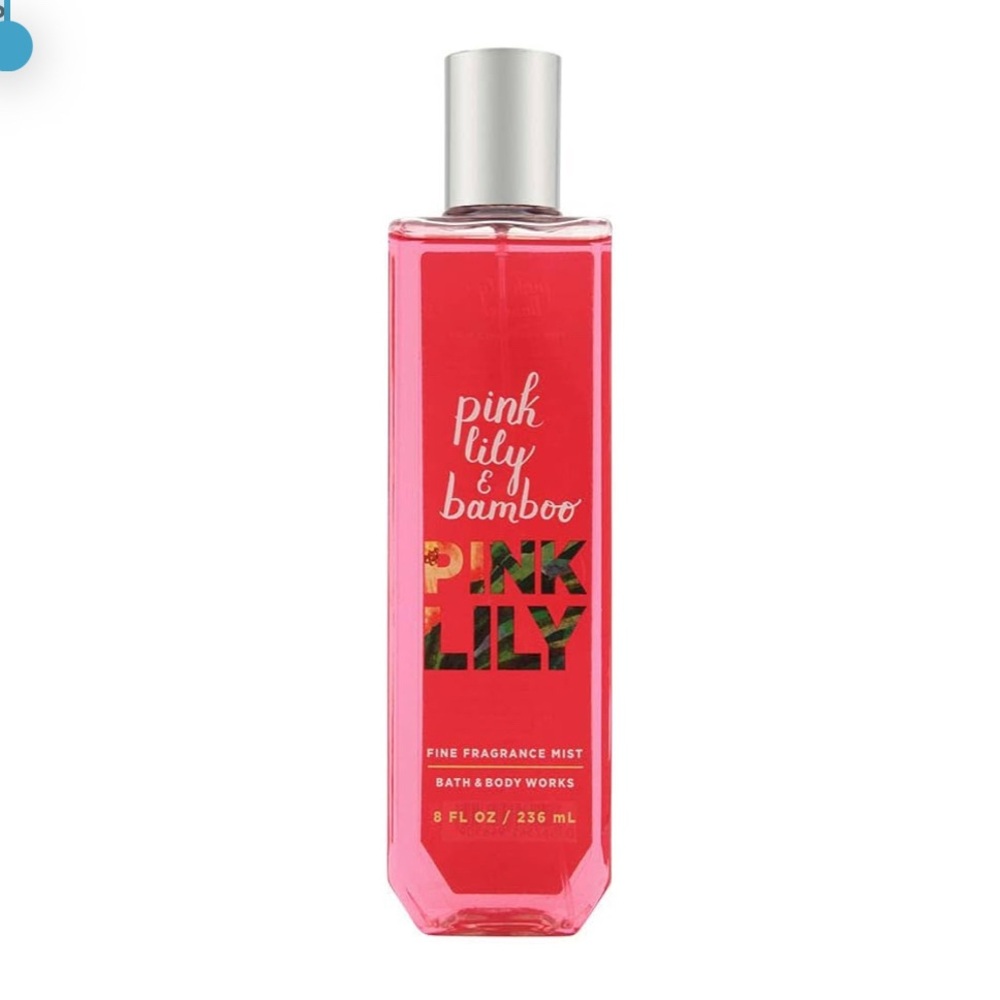 Bath & Body Works Pink and Silver Fragrance Mist. NO CAP